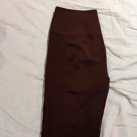 Alphalete Pants - Rich brown amplify leggings